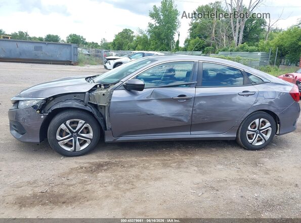 19XFC2F52JE030254 2018 HONDA CIVIC Серый Панорамный вид салона 360°