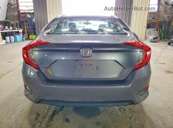 19XFC2F52JE200855 2018 HONDA CIVIC Gray Widok z tyłu