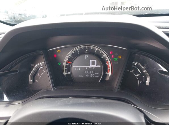19XFC2F53GE050067 2016 HONDA CIVIC Серый Вид задних сидений