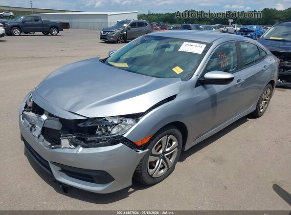 19XFC2F53GE050067 2016 HONDA CIVIC Серый Передняя левая четверть