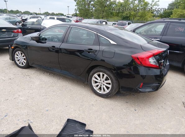 19XFC2F53GE206706 2016 HONDA CIVIC Black Tył lewy