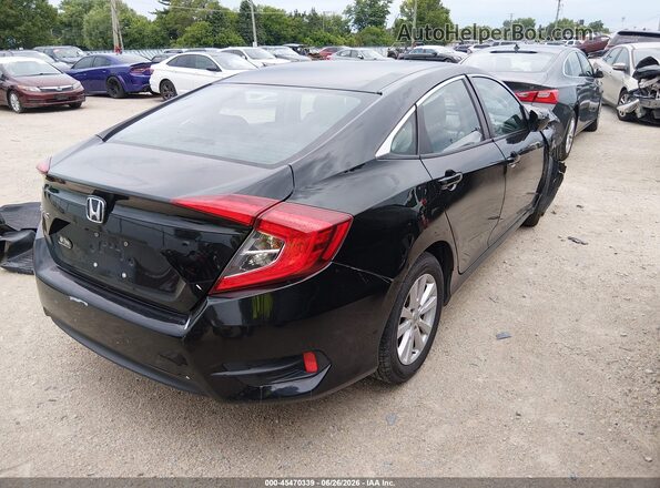 19XFC2F53GE206706 2016 HONDA CIVIC Black Tył prawy