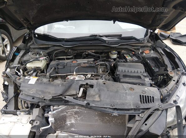 19XFC2F53GE206706 2016 HONDA CIVIC Black Widok z tyłu