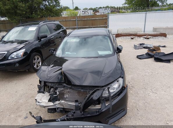 19XFC2F53GE206706 2016 HONDA CIVIC Black Widok zestawu wskaźników