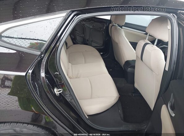 19XFC2F53HE014591 2017 HONDA CIVIC Black Vista de la etiqueta del VIN