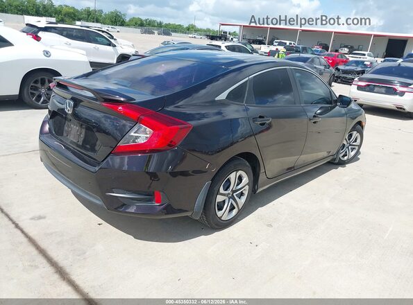 19XFC2F53HE014591 2017 HONDA CIVIC Black Trasero derecho