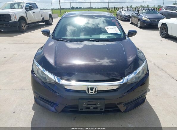 19XFC2F53HE014591 2017 HONDA CIVIC Black Vista del cuadro de instrumentos