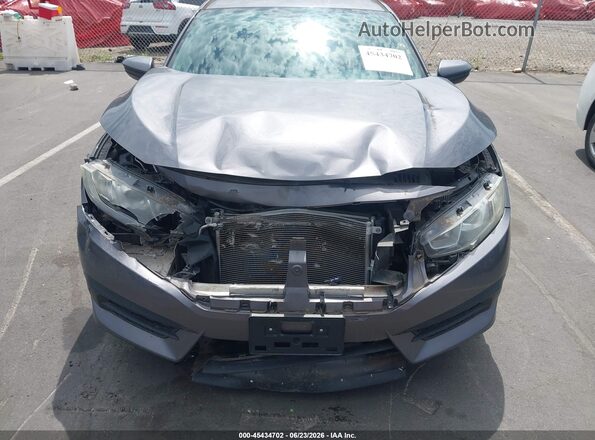 19XFC2F53HE026580 2017 HONDA CIVIC Gray Widok z przodu