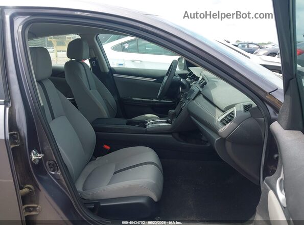 19XFC2F53HE026580 2017 HONDA CIVIC Gray Widok wnętrza z przodu