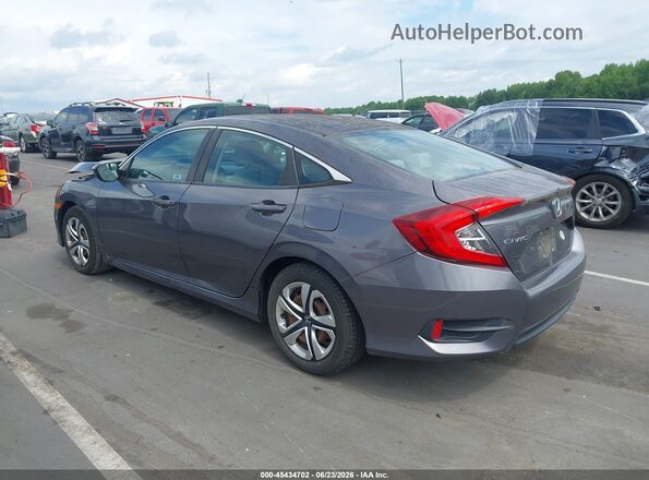 19XFC2F53HE026580 2017 HONDA CIVIC Gray Tył lewy