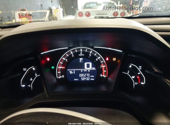 19XFC2F53HE050331 2017 HONDA CIVIC Gray Հետևի նստատեղերի տեսք