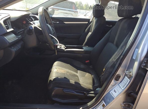 19XFC2F53HE220820 2017 HONDA CIVIC Серебряный Вид салона спереди