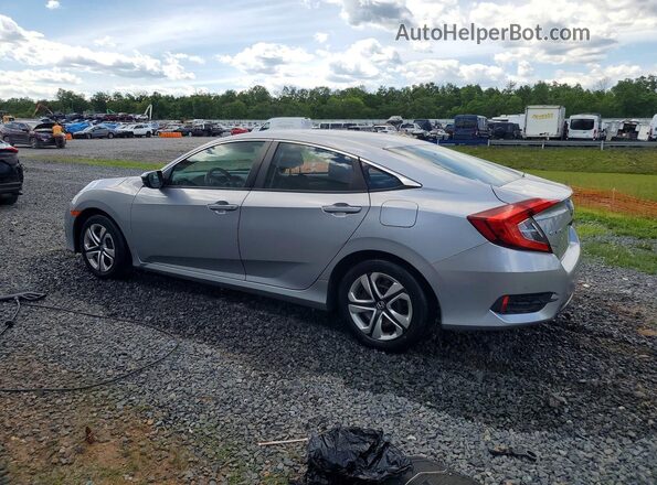 19XFC2F53HE225791 2017 HONDA CIVIC Silver Հետևի ձախ