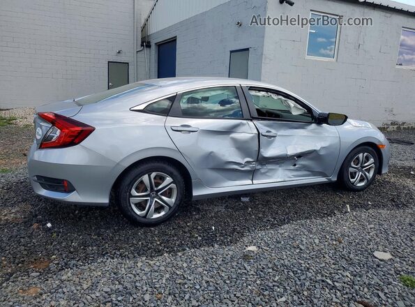 19XFC2F53HE225791 2017 HONDA CIVIC Silver Հետևի աջ