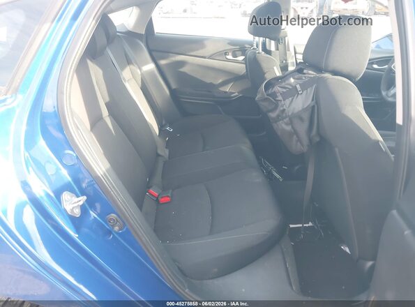 19XFC2F53JE011034 2018 HONDA CIVIC Blue VIN sticker view