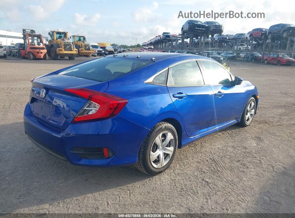 19XFC2F53JE011034 2018 HONDA CIVIC Blue Rear right