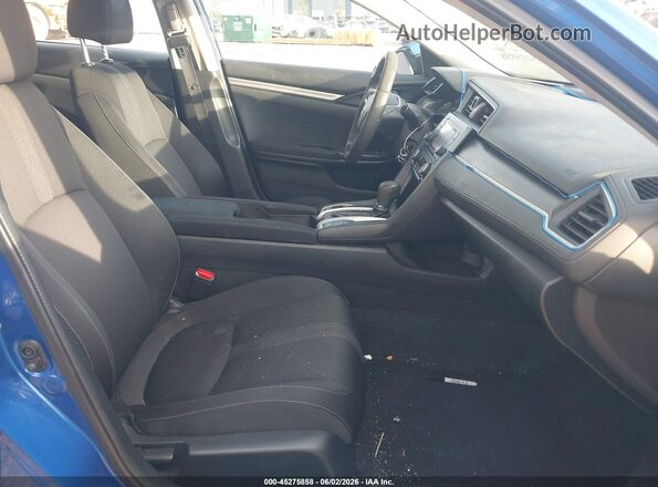 19XFC2F53JE011034 2018 HONDA CIVIC Blue Front interior view