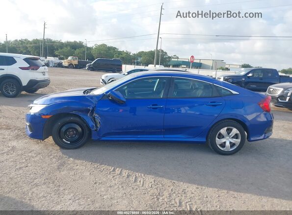 19XFC2F53JE011034 2018 HONDA CIVIC Blue 360 interior view