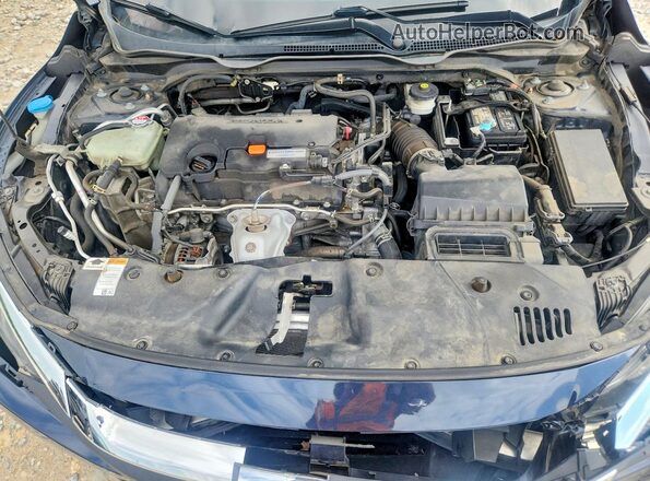 19XFC2F53JE019828 2018 HONDA CIVIC Blue უკანა სალონის ხედი