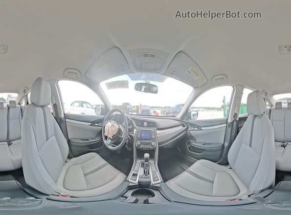19XFC2F53JE019828 2018 HONDA CIVIC Blue VIN კოდის სტიკერის ხედი