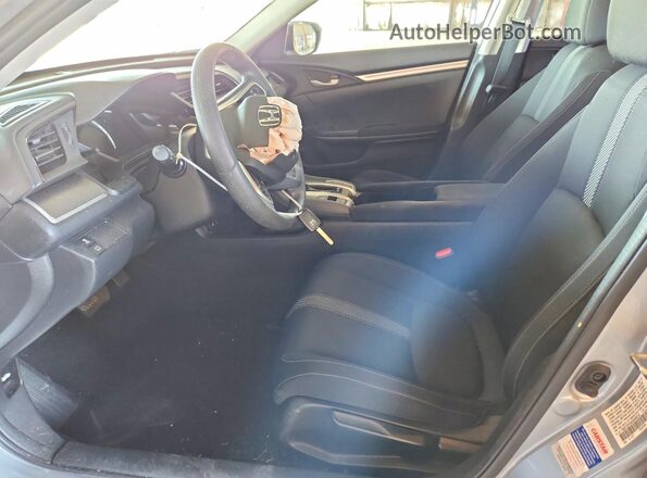 19XFC2F54GE046318 2016 HONDA CIVIC Silver წინა სალონის ხედი