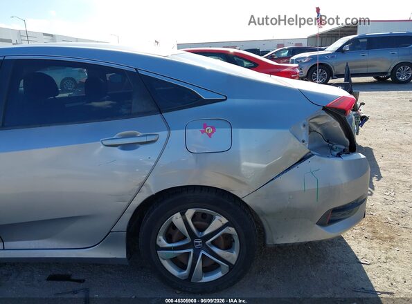 19XFC2F54GE046545 2016 HONDA CIVIC Серебряный Вид спереди