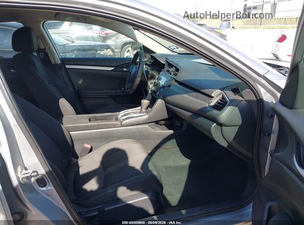 19XFC2F54GE046545 2016 HONDA CIVIC Серебряный Вид салона спереди