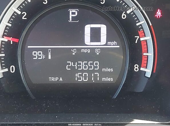 19XFC2F54GE046545 2016 HONDA CIVIC Серебряный 