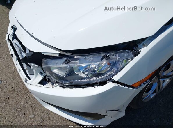 19XFC2F54GE049056 2016 HONDA CIVIC White წინა ხედი