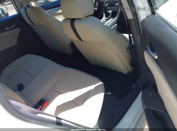 19XFC2F54GE049056 2016 HONDA CIVIC White VIN კოდის სტიკერის ხედი