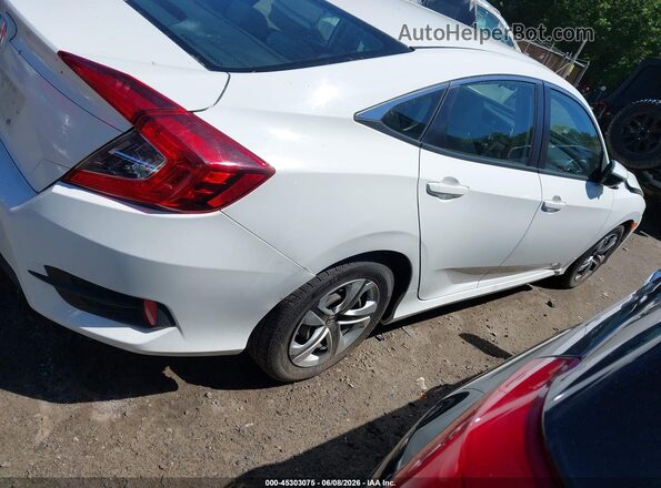 19XFC2F54GE049056 2016 HONDA CIVIC White უკანა მარჯვენა