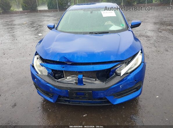 19XFC2F54GE090156 2016 HONDA CIVIC Синий Вид спереди