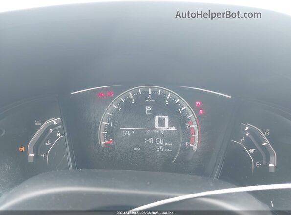 19XFC2F54GE090156 2016 HONDA CIVIC Синий Вид задних сидений
