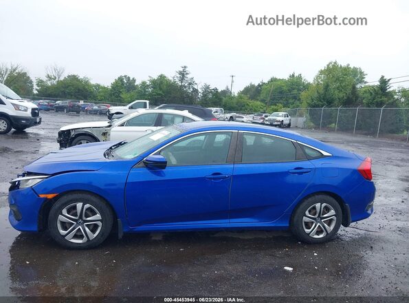 19XFC2F54GE090156 2016 HONDA CIVIC Синий Панорамный вид салона 360°