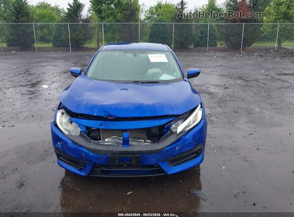 19XFC2F54GE090156 2016 HONDA CIVIC Синий Вид щитка приборов