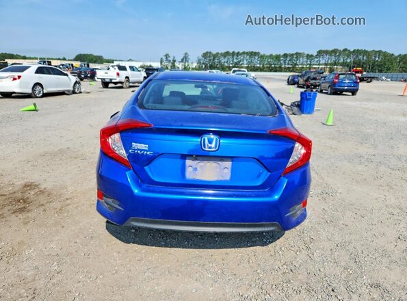 19XFC2F54GE092912 2016 HONDA CIVIC Blue Rear view