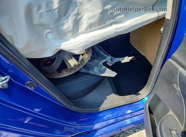 19XFC2F54GE092912 2016 HONDA CIVIC Blue Rear seats view