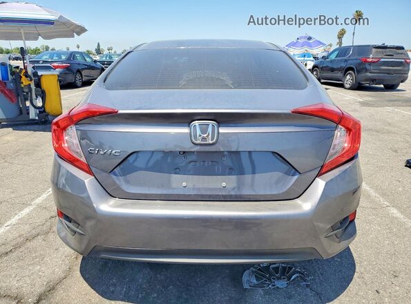 19XFC2F54GE205242 2016 HONDA CIVIC Gray Вид ззаду