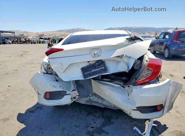 19XFC2F54GE221991 2016 HONDA CIVIC White Vista trasera