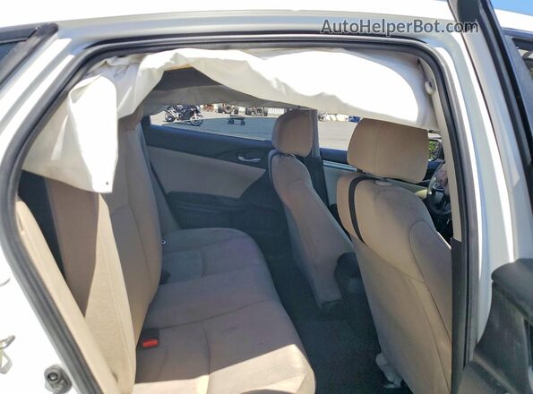 19XFC2F54GE221991 2016 HONDA CIVIC White Vista de los asientos traseros