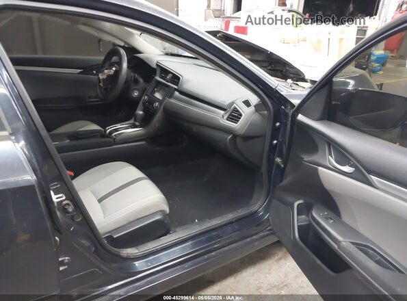 19XFC2F54GE239875 2016 HONDA CIVIC Blue წინა სალონის ხედი