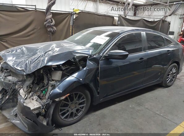 19XFC2F54GE239875 2016 HONDA CIVIC Blue უკანა სალონის ხედი