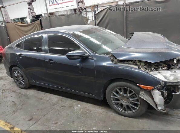 19XFC2F54GE239875 2016 HONDA CIVIC Blue ხელსაწყოთა პანელის ხედი