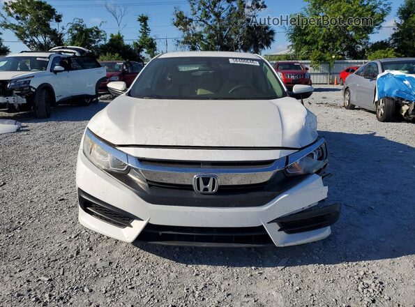 19XFC2F54HE005558 2017 HONDA CIVIC White Widok z przodu