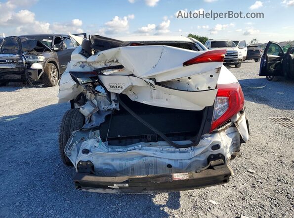19XFC2F54HE005558 2017 HONDA CIVIC White Widok z tyłu