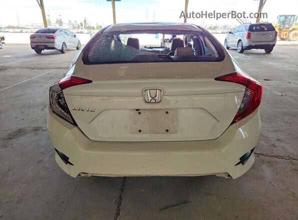 19XFC2F54HE012445 2017 HONDA CIVIC White Հետևի տեսք