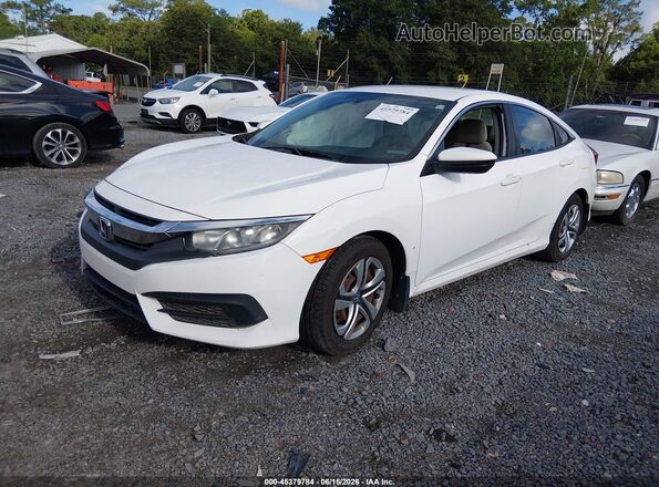 19XFC2F54HE019914 2017 HONDA CIVIC Белый Передняя левая четверть