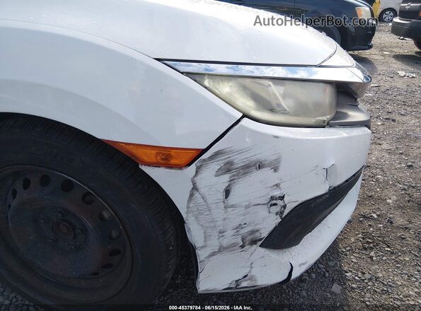 19XFC2F54HE019914 2017 HONDA CIVIC Белый Вид спереди