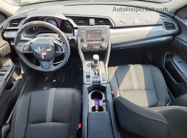 19XFC2F54HE051665 2017 HONDA CIVIC Black Dashboard view