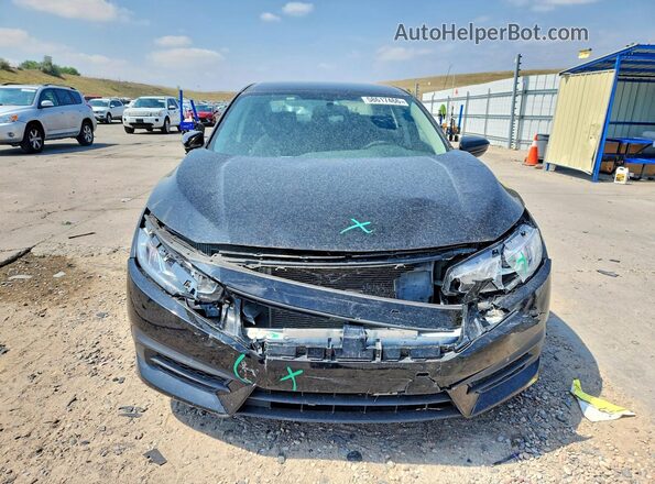 19XFC2F54HE051665 2017 HONDA CIVIC Black Front view